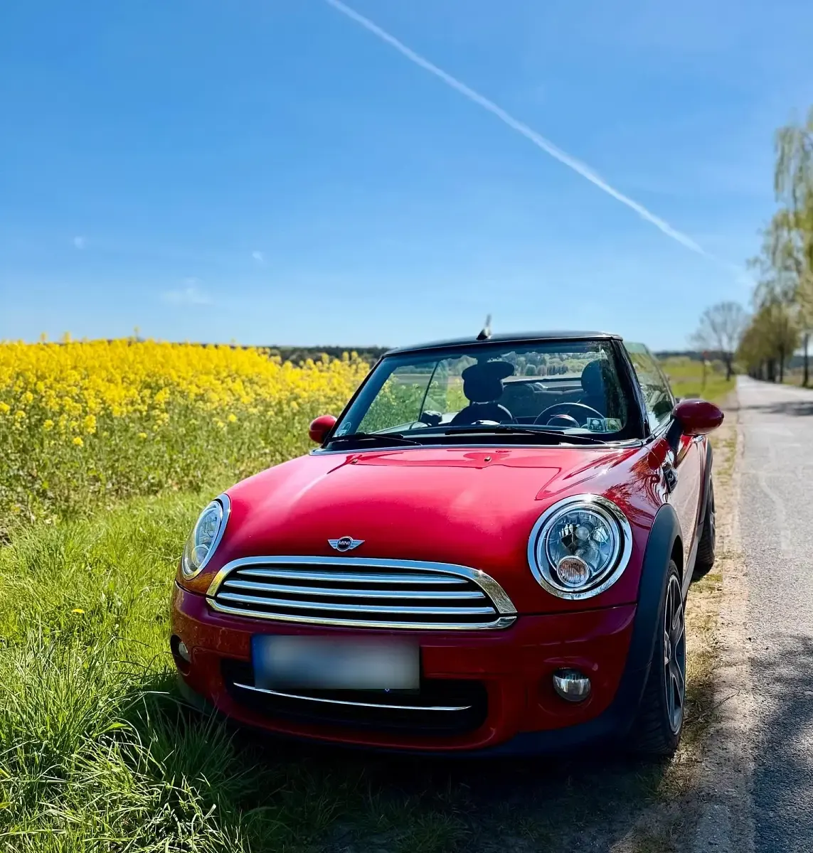 Gebraucht Mini Cooper Cabriolet 122 PS (89 kW) 2010 Rot Cabrio