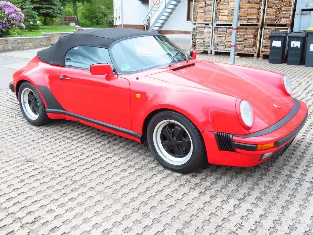 Gebraucht Porsche 964 218 PS (160 kW) 1989 Rot Cabrio