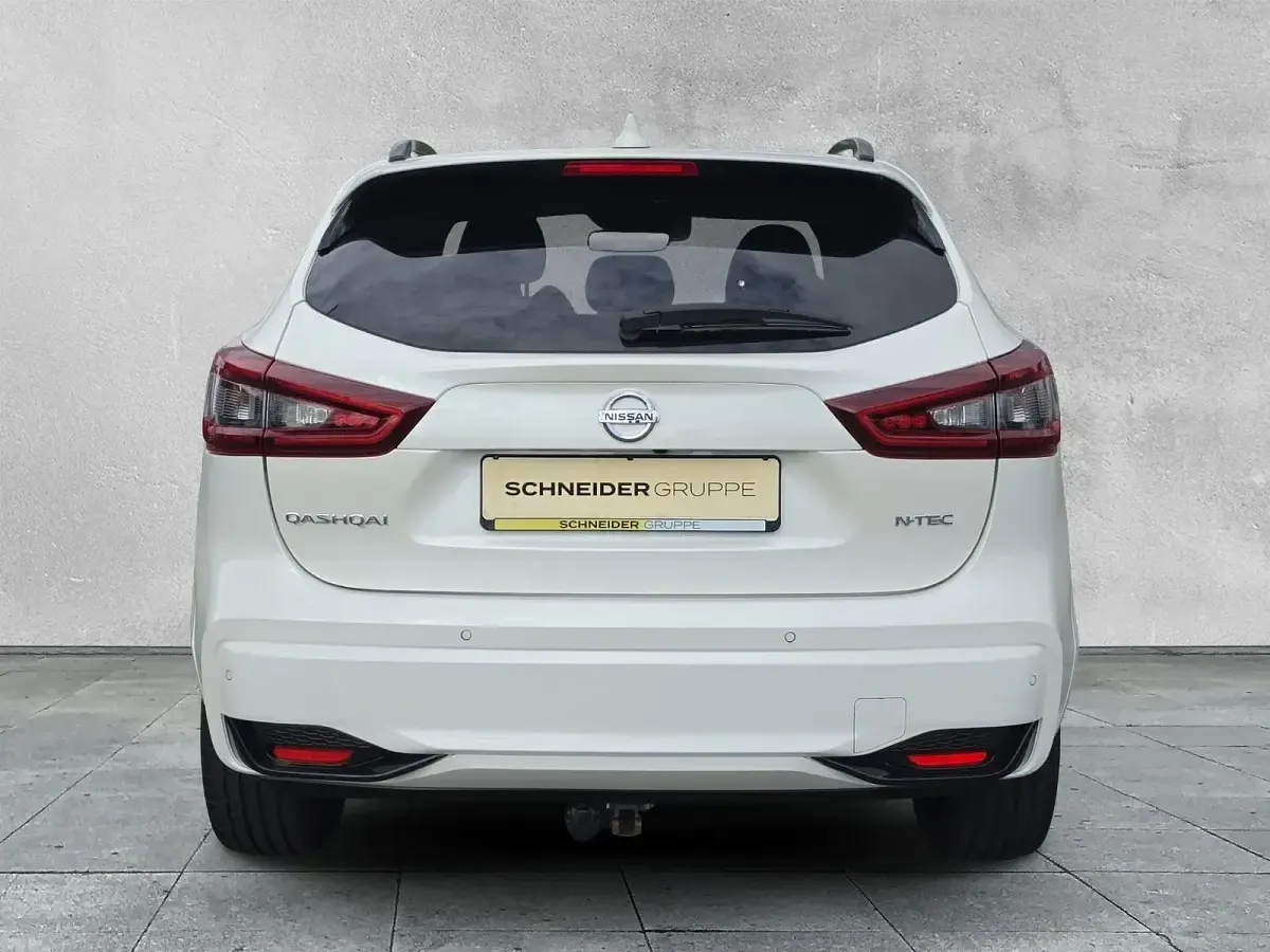 Gebraucht Nissan Qashqai N-TEC 160 PS (117 kW) 2020 Weiß SUV