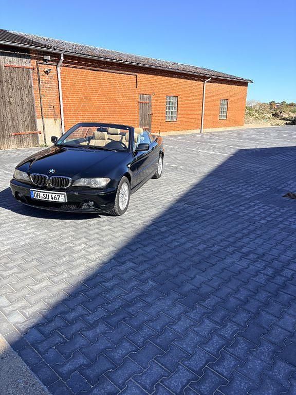 Schwarz Gebraucht 2003 BMW 320 Cabriolet M Sport Cabrio | 6.250 € (Superpreis) - Bild 1/4