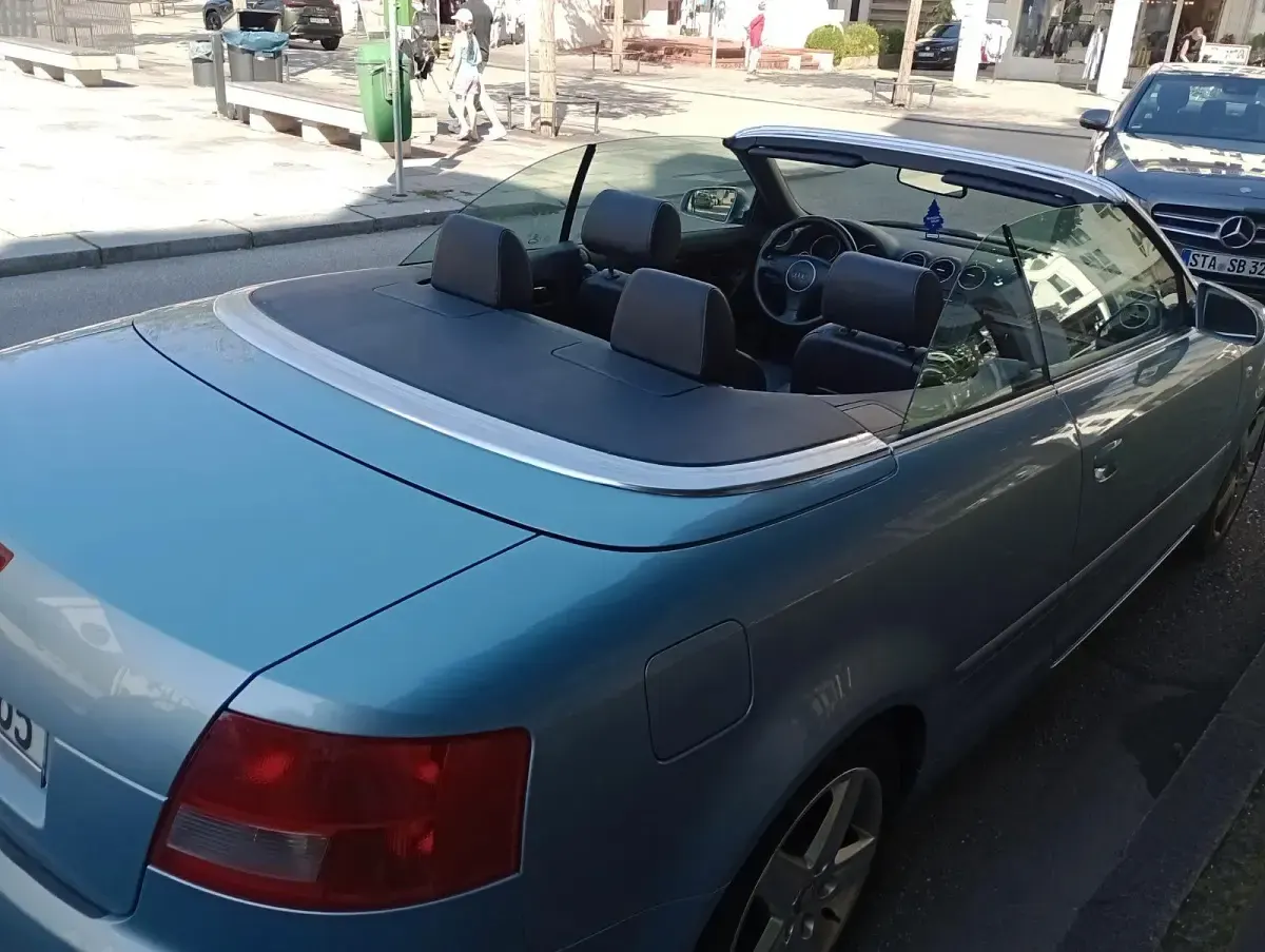Occasion Audi A4 Cabriolet 170 ch (125 kW) 2002 Bleue Cabriolet