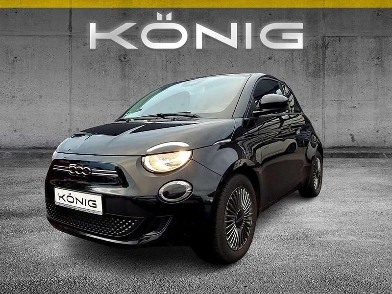 Onyx schwarz Gebraucht 2022 Fiat 500e Icon Kleinwagen | 15.990 € (Superpreis) - Bild 1/4