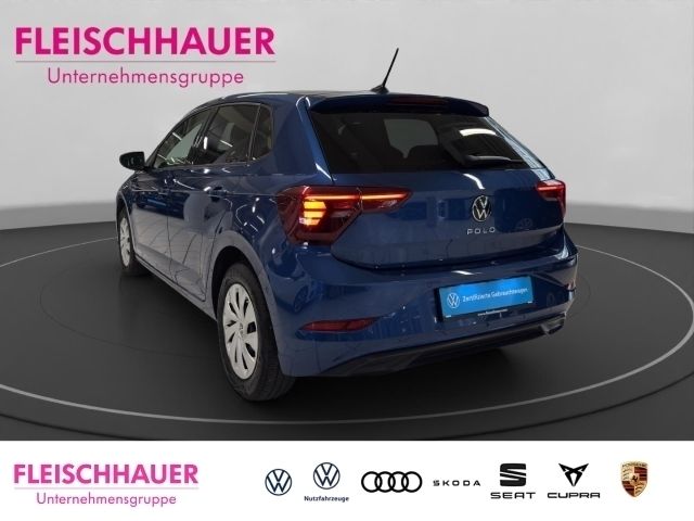 Gebraucht VW Polo IQ Drive 95 PS (69 kW) 2021 Blau Kleinwagen