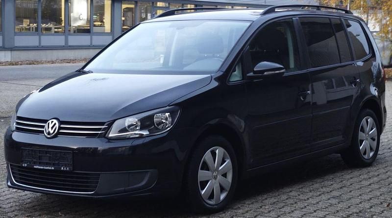 Gebraucht VW Touran 105 PS (77 kW) 2012 Schwarz Van / Kleinbus