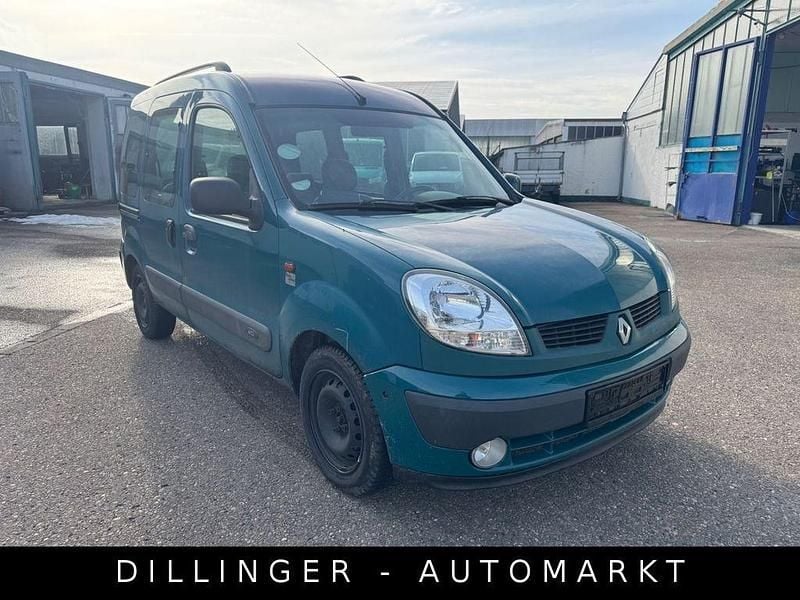 Gebraucht Renault Kangoo 82 PS (60 kW) 2003 Grün Van / Kleinbus