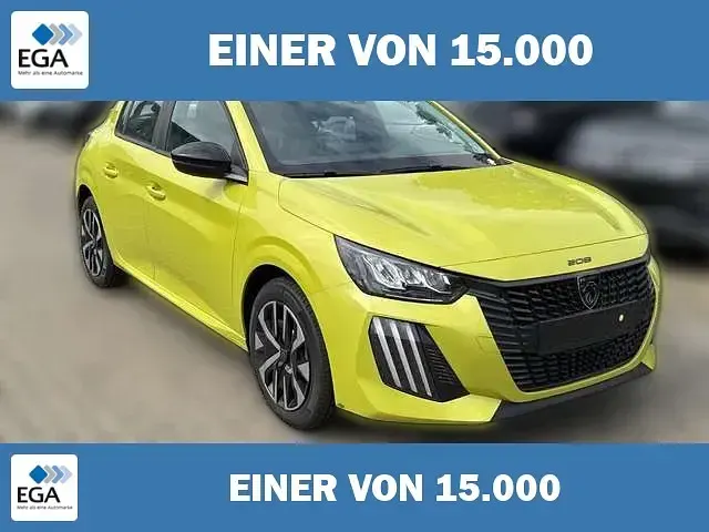 Neu Peugeot 208 Style 101 PS (74 kW) 2026 Gelb metallic Kleinwagen
