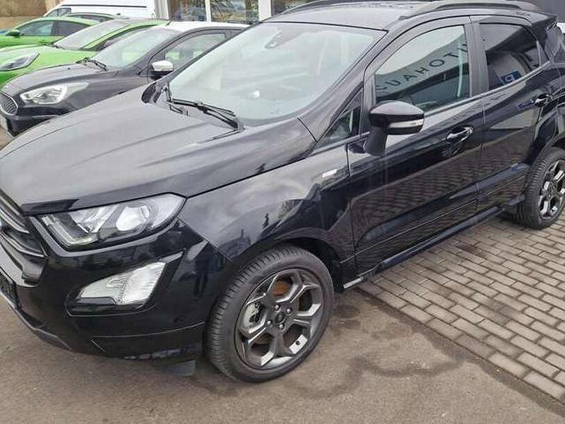 Obsidianschwarz metallic Gebraucht 2022 Ford Ecosport ST-Line SUV | 24.490 € (Teuer) - Bild 1/4