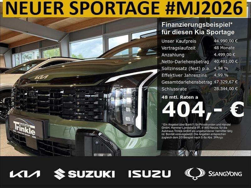 Experience grün metallic Neu 2025 Kia Sportage GT-Line SUV | 44.990 € (Fairer Preis) - Bild 1/4