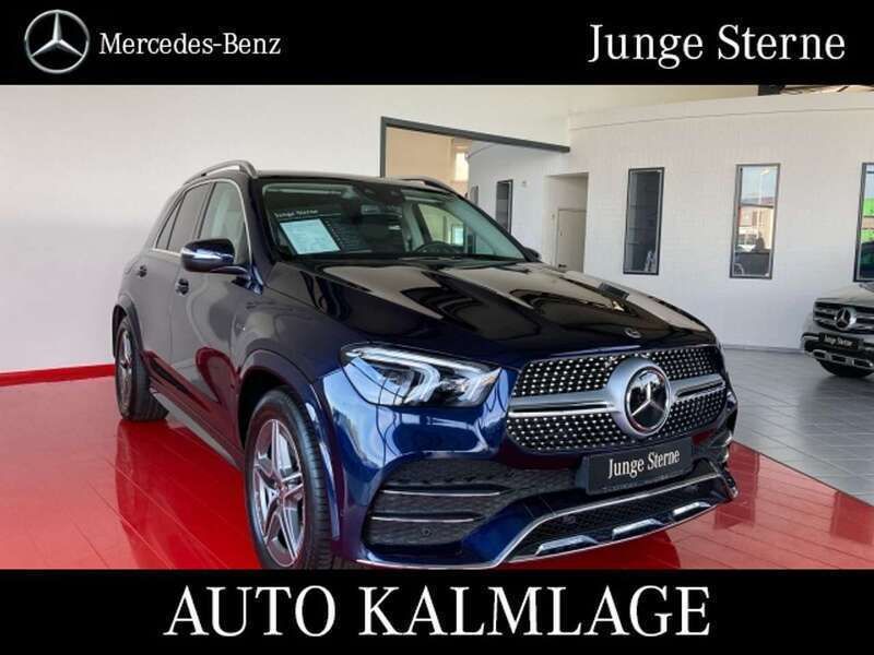 Cavansitblau Gebraucht 2021 Mercedes GLE350e AMG line SUV | 59.980 € (Fairer Preis) - Bild 1/4