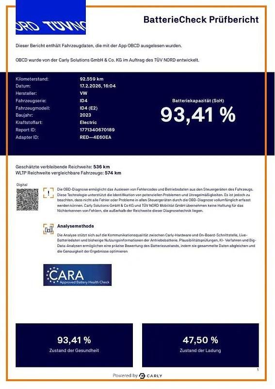 Gebraucht VW ID.4 Pro Performance 150 kW (204 PS) 2023 Grau SUV