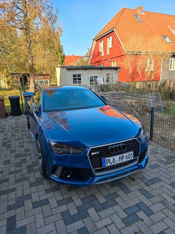 Gebraucht Audi RS7 Ambiente 605 PS (444 kW) 2017 Blau Kleinwagen