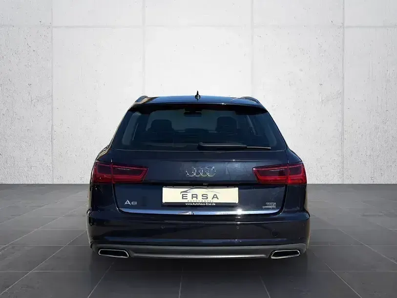 Usata Audi A6 S-Line 272 CV (200 kW) 2015 Blu Station wagon