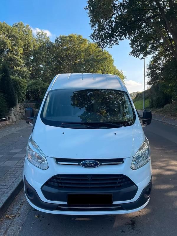 Gebraucht Ford Transit Custom 130 PS (95 kW) 2017 Weiß Van / Kleinbus