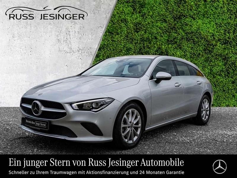 Iridiumsilber metallic Gebraucht 2021 Mercedes CLA200 Progressive Kombi | 27.880 € (Fairer Preis) - Bild 1/3