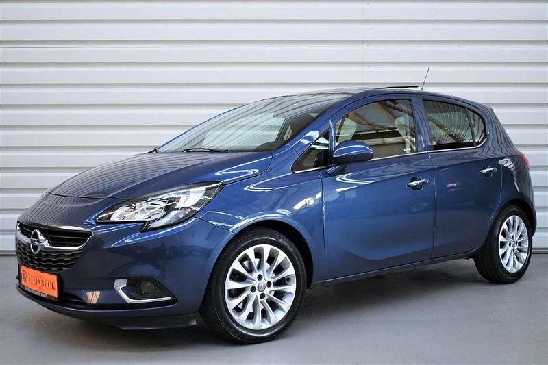 Gebraucht Opel Corsa Innovation 90 PS (66 kW) 2016 Blau Kleinwagen