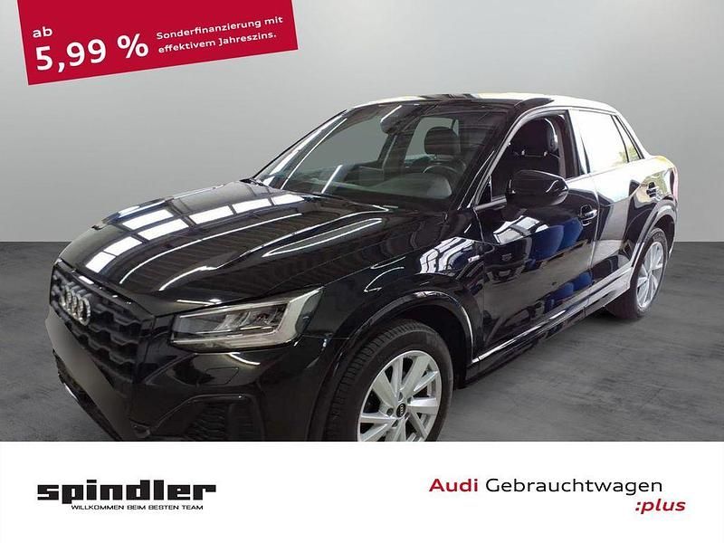 Mythosschwarz metallic Gebraucht 2021 Audi Q2 Ambiente SUV | 22.980 € (Superpreis) - Bild 1/4