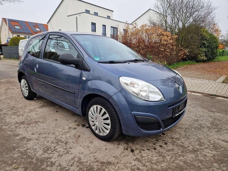 Grey blue Gebraucht 2008 Renault Twingo Authentique Kleinwagen | 1.000 € - Bild 1/4