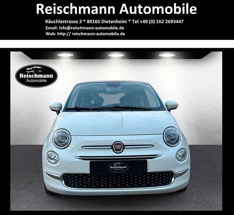 Gebraucht Fiat 500 Lounge 86 PS (63 kW) 2019 Weiß Kleinwagen