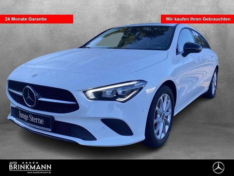 Unilack polarweiß Gebraucht 2022 Mercedes CLA200 Shooting Brake Kombi | 24.990 € (Superpreis) - Bild 1/4