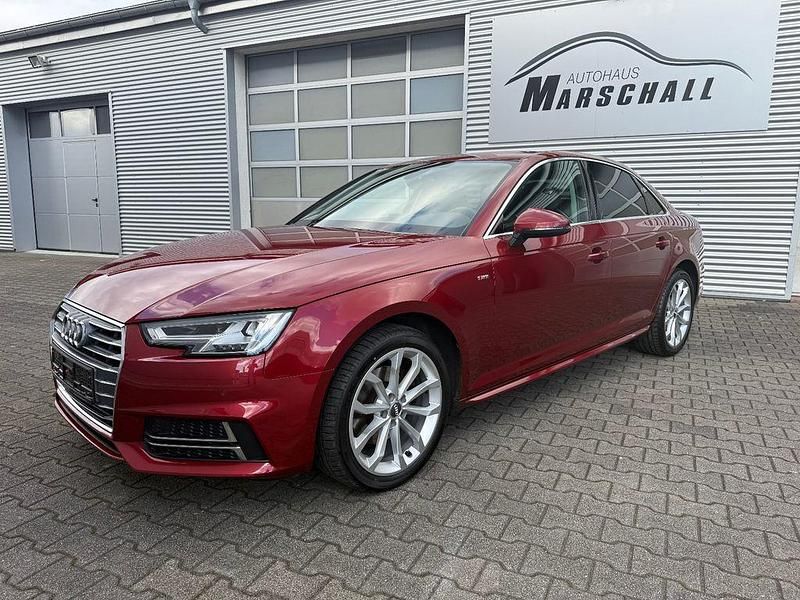 Rot Gebraucht 2018 Audi A4 Design Limousine | 17.300 € (Guter Preis) - Bild 1/4