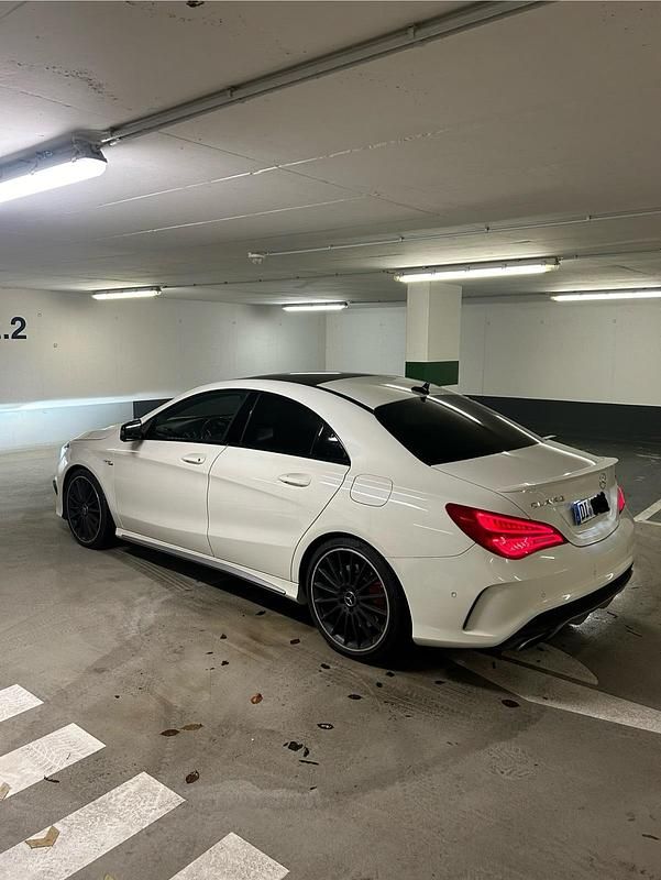 Gebraucht Mercedes CLA45 AMG AMG 361 PS (265 kW) 2015 Weiß Coupé