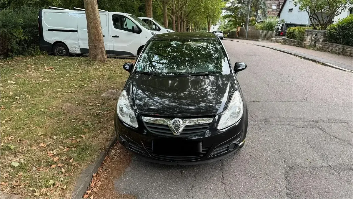 Gebraucht Opel Corsa 80 PS (58 kW) 2009 Schwarz Kleinwagen