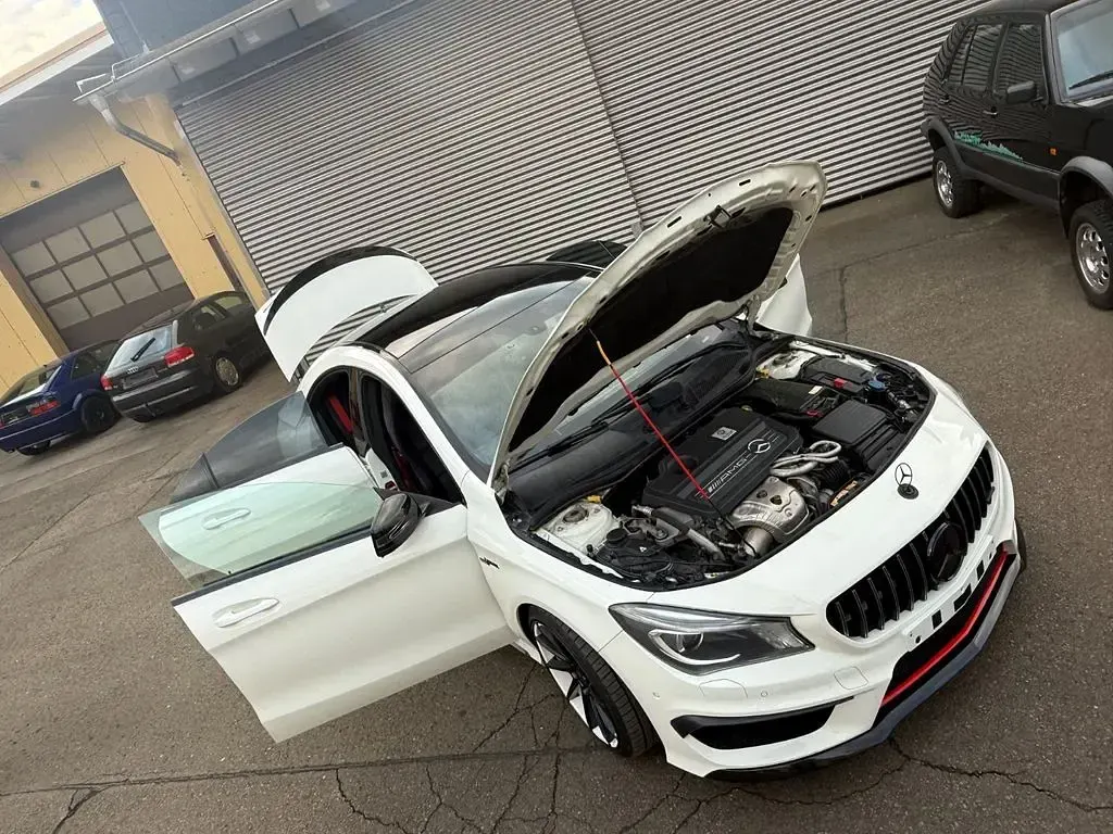 Gebraucht Mercedes CLA45 AMG AMG Edition 1 360 PS (264 kW) 2014 Weiß Coupé