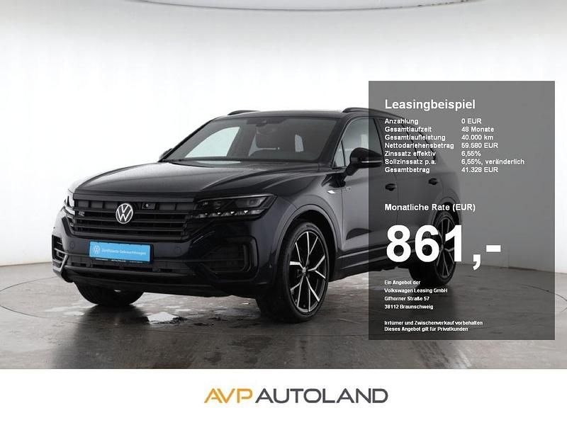 Siliziumgrau matt Gebraucht 2022 VW Touareg Style SUV | 59.580 € (Teuer) - Bild 1/4