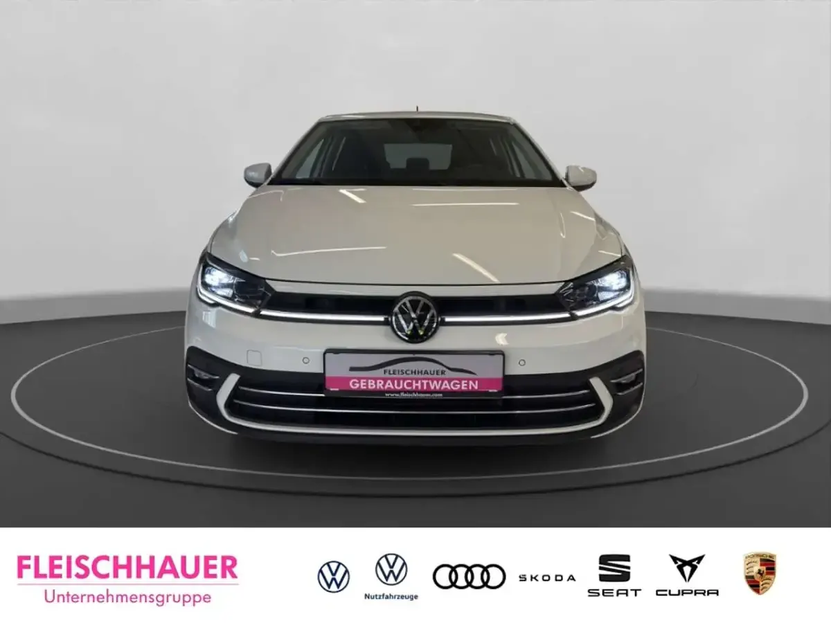 Gebraucht VW Polo Style 95 PS (69 kW) 2023 Weiss Kleinwagen