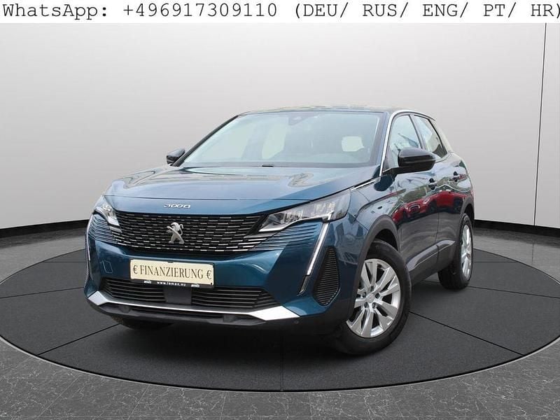 Blau Gebraucht 2022 Peugeot 3008 SUV | 15.232 € - Bild 1/4