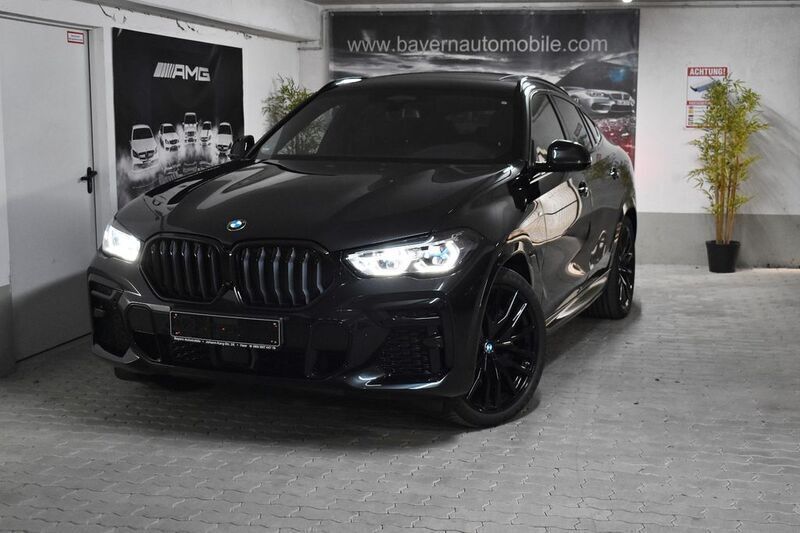 Black sapphire metallic Gebraucht 2022 BMW X6 M Sport SUV | 74.900 € (Etwas zu teuer) - Bild 1/4