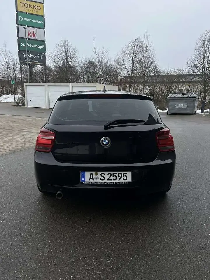 Używany BMW 116 Efficient Dynamics 118 KM (86 kW) 2013 Czarny Hatchback