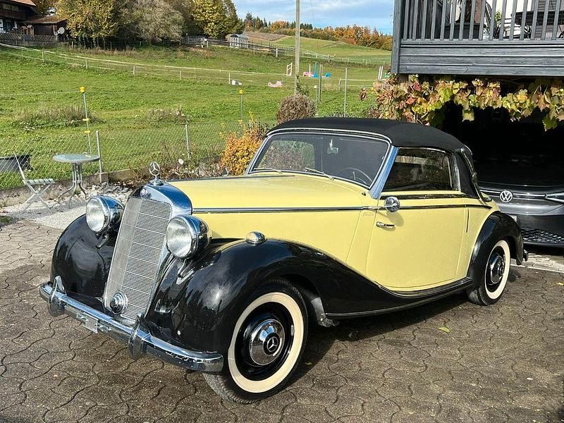 Gelb Gebraucht 1950 Mercedes 170 Cabrio | 138.000 € - Bild 1/4