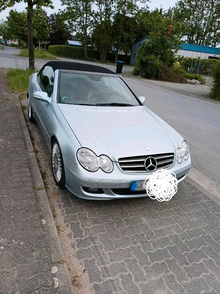 Gebraucht Mercedes CLK200 Avantgarde 184 PS (135 kW) 2008 Silber Cabrio