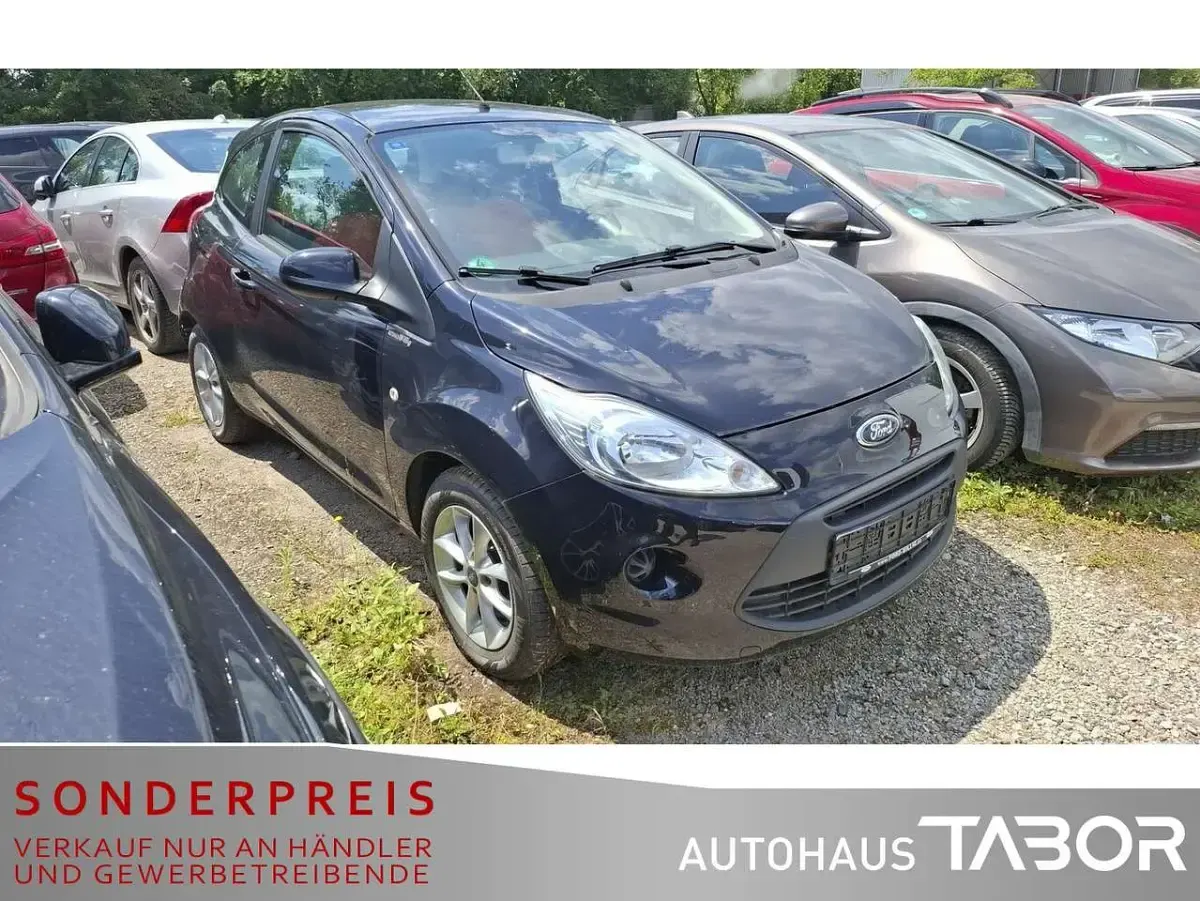 Gebraucht Ford Ka Cool & Sound Edition 69 PS (50 kW) 2015 Midnightschwarz metallic Kleinwagen