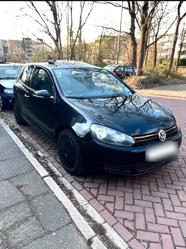 Gebraucht VW Golf VI Comfortline 80 PS (58 kW) 2010 Schwarz Kleinwagen