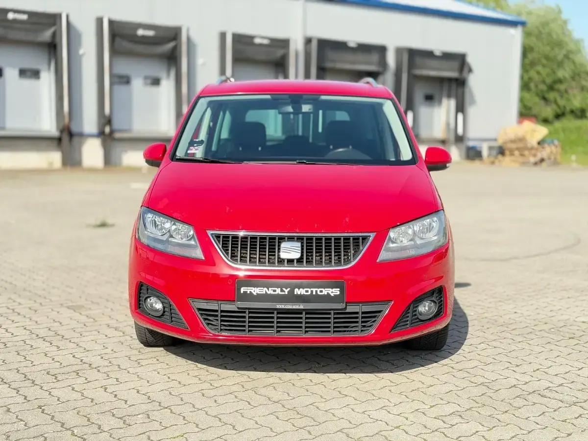 Gebraucht Seat Alhambra I-Tech 177 PS (130 kW) 2015 Rot Van / Kleinbus