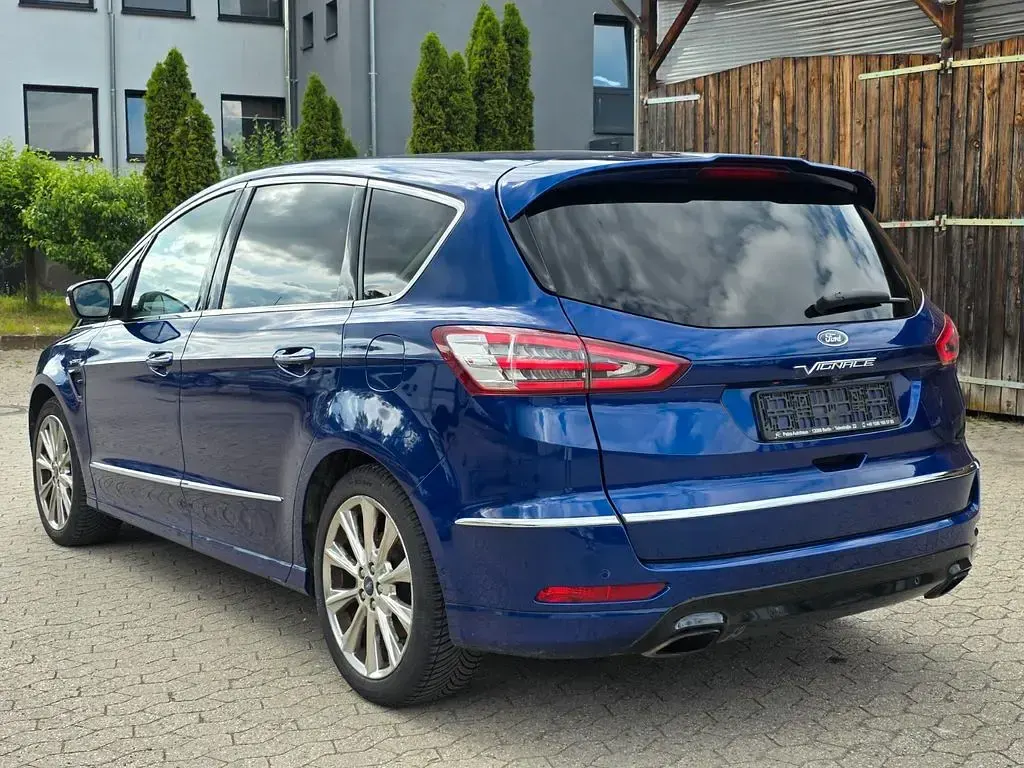 Gebraucht Ford S-MAX Vignale 239 PS (175 kW) 2016 Blau Van / Kleinbus