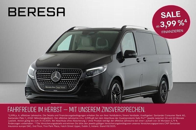 Schwarz Gebraucht 2024 Mercedes V300 Avantgarde Van / Kleinbus | 77.380 € (Teuer) - Bild 1/4