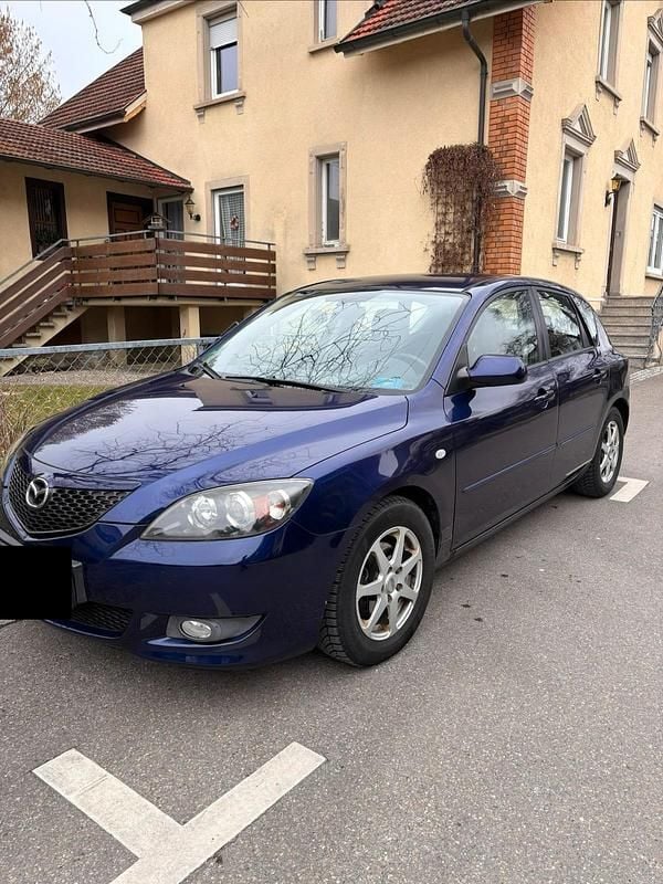 Gebraucht Mazda 3 Inclusive 105 PS (77 kW) 2003 Blau Kleinwagen