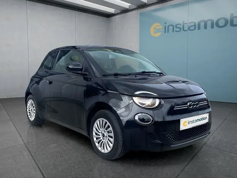 Gebraucht Fiat 500e Action 69 kW (95 PS) 2023 Schwarz Cabrio