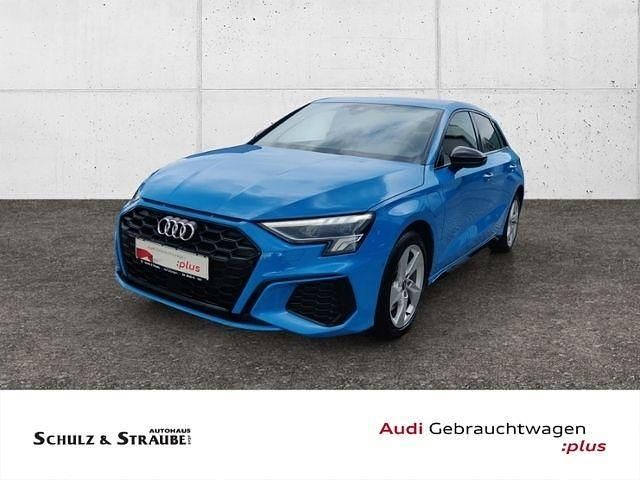 Turboblau Gebraucht 2021 Audi A3 S-Line Limousine | 22.290 € (Superpreis) - Bild 1/4