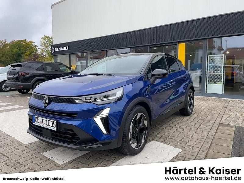 Ironblau metallic, black pearlschwarz metallic ( (blau) Gebraucht 2025 Renault Captur Techno SUV | 24.990 € (Guter Preis) - Bild 1/4
