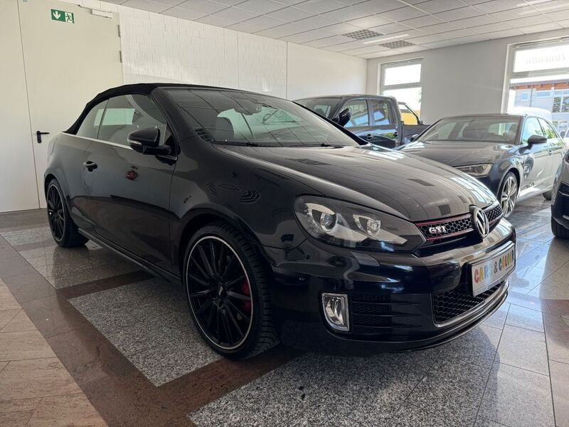 Gebraucht VW Golf Cabriolet GTI 211 PS (155 kW) 2013 Schwarz Cabrio