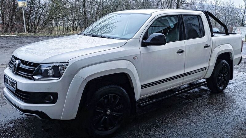 Weiß Gebraucht 2014 VW Amarok Abholung | 19.499 € (Guter Preis) - Bild 1/4