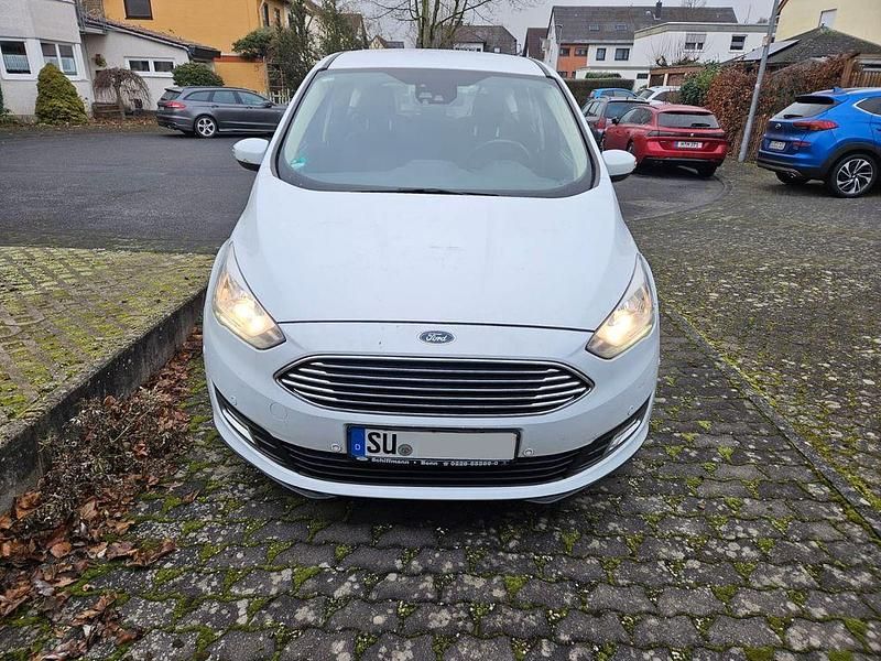 Gebraucht Ford C-MAX Titanium 101 PS (74 kW) 2016 Weiß Van / Kleinbus