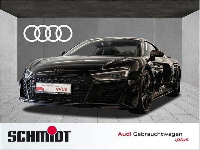Mythosschwarz metallic Gebraucht 2023 Audi R8 Coupé Performance Coupé | 176.440 € - Bild 1/2