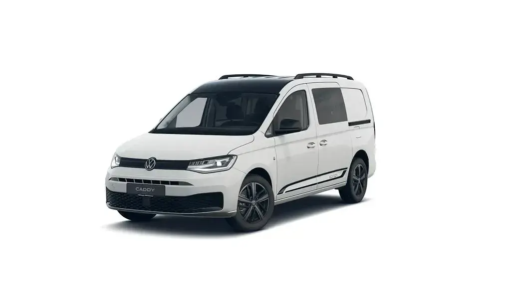 Neu VW Caddy Maxi 122 PS (89 kW) 2026 Weiß Van / Kleinbus