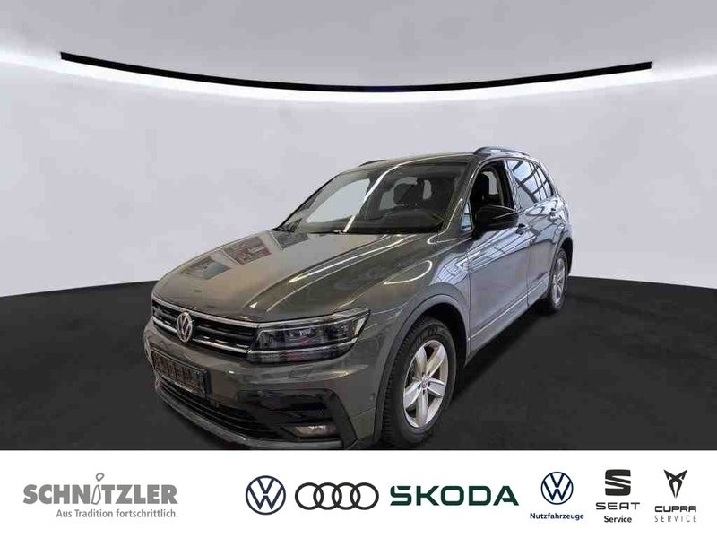 Grau Gebraucht 2020 VW Tiguan Highline SUV | 31.950 € (Fairer Preis) - Bild 1/2