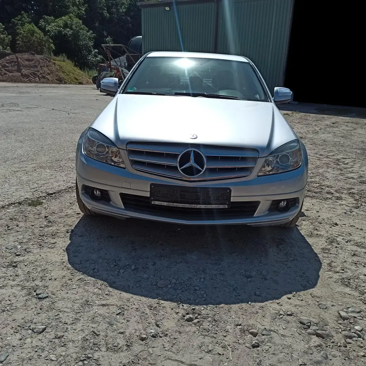 Gebraucht Mercedes C180 156 PS (114 kW) 2007 Silber Limousine